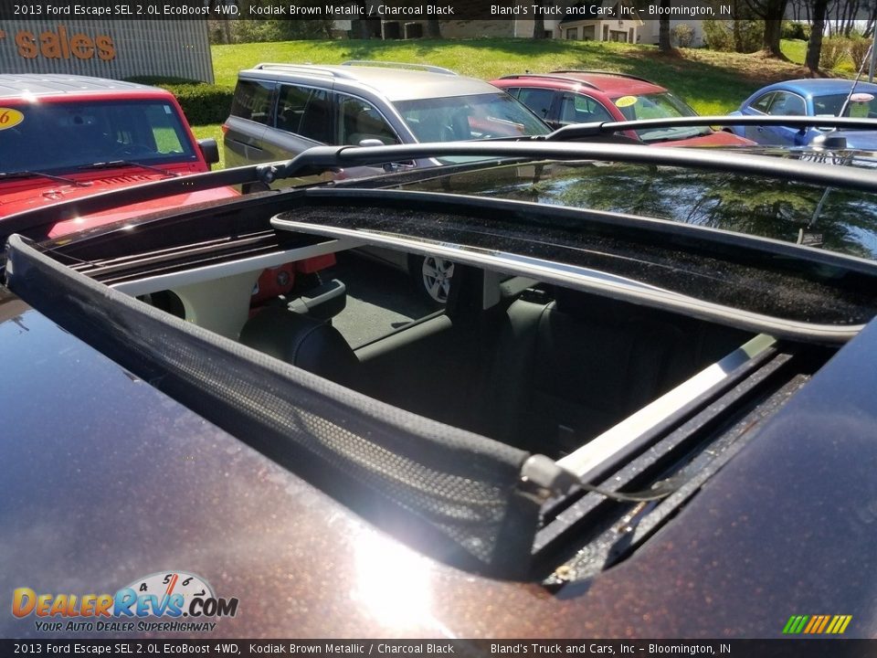 2013 Ford Escape SEL 2.0L EcoBoost 4WD Kodiak Brown Metallic / Charcoal Black Photo #32