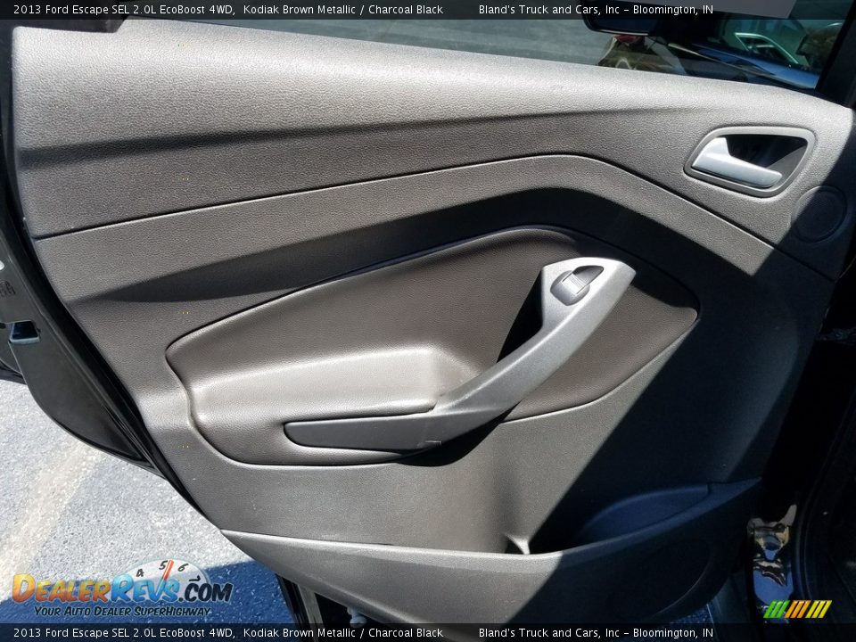 2013 Ford Escape SEL 2.0L EcoBoost 4WD Kodiak Brown Metallic / Charcoal Black Photo #35