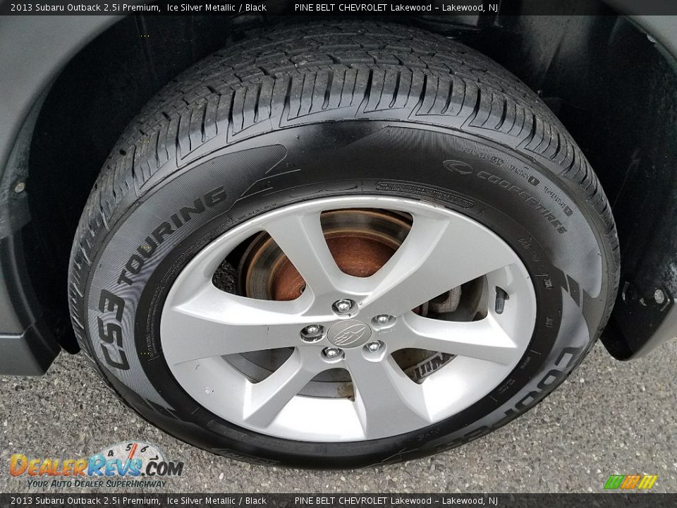 2013 Subaru Outback 2.5i Premium Ice Silver Metallic / Black Photo #17