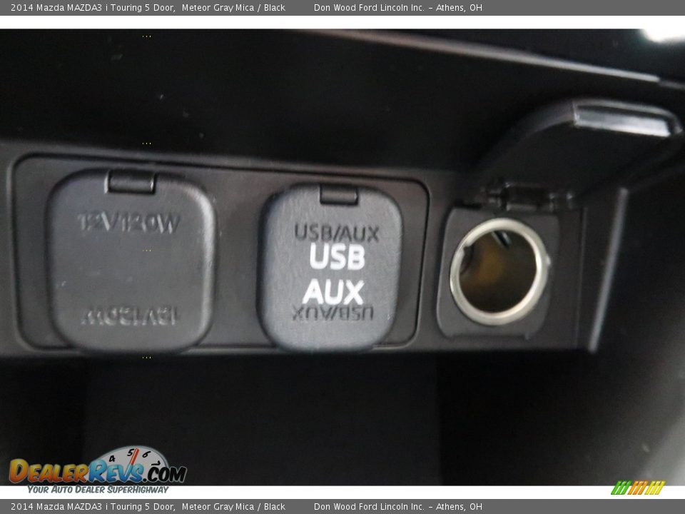 2014 Mazda MAZDA3 i Touring 5 Door Meteor Gray Mica / Black Photo #3