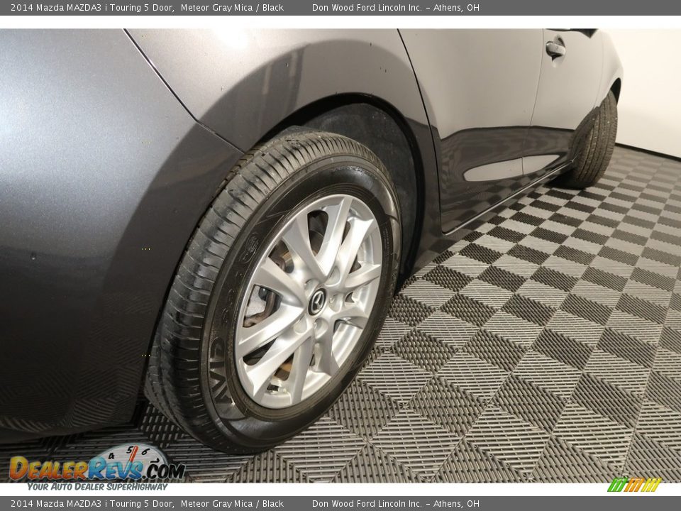 2014 Mazda MAZDA3 i Touring 5 Door Meteor Gray Mica / Black Photo #22