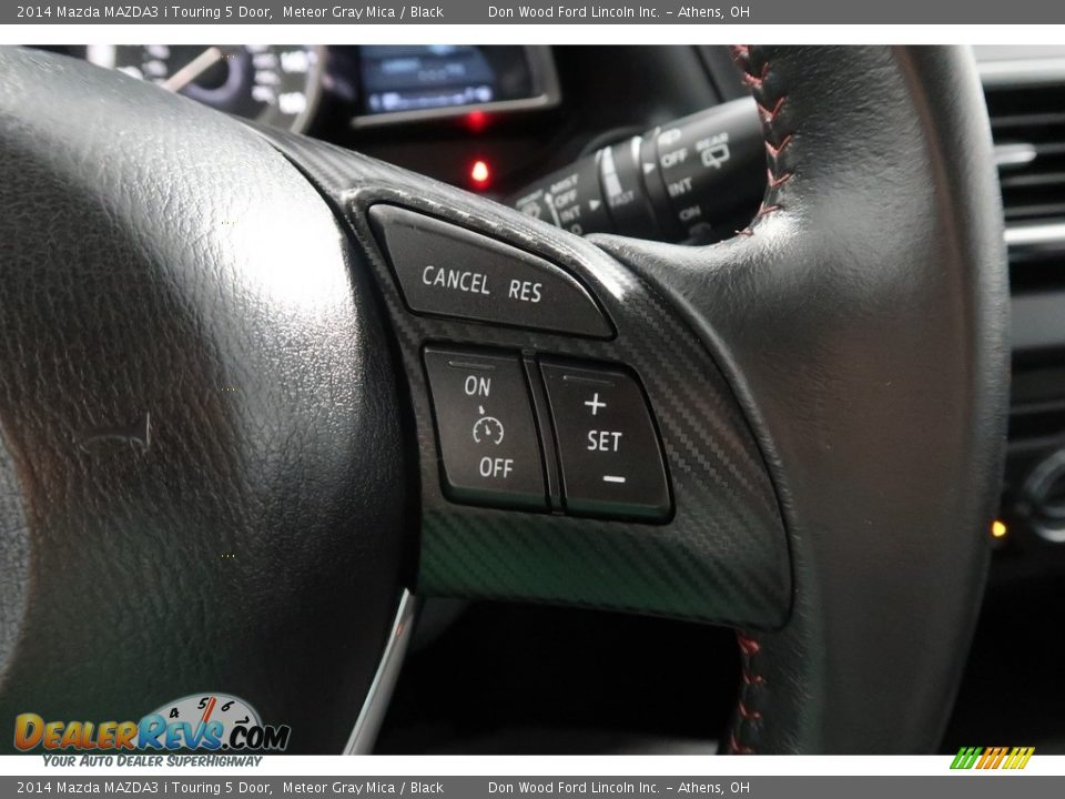 2014 Mazda MAZDA3 i Touring 5 Door Meteor Gray Mica / Black Photo #31