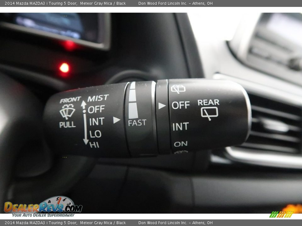 2014 Mazda MAZDA3 i Touring 5 Door Meteor Gray Mica / Black Photo #33