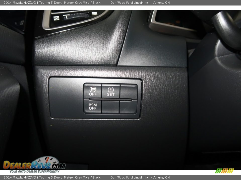 2014 Mazda MAZDA3 i Touring 5 Door Meteor Gray Mica / Black Photo #35