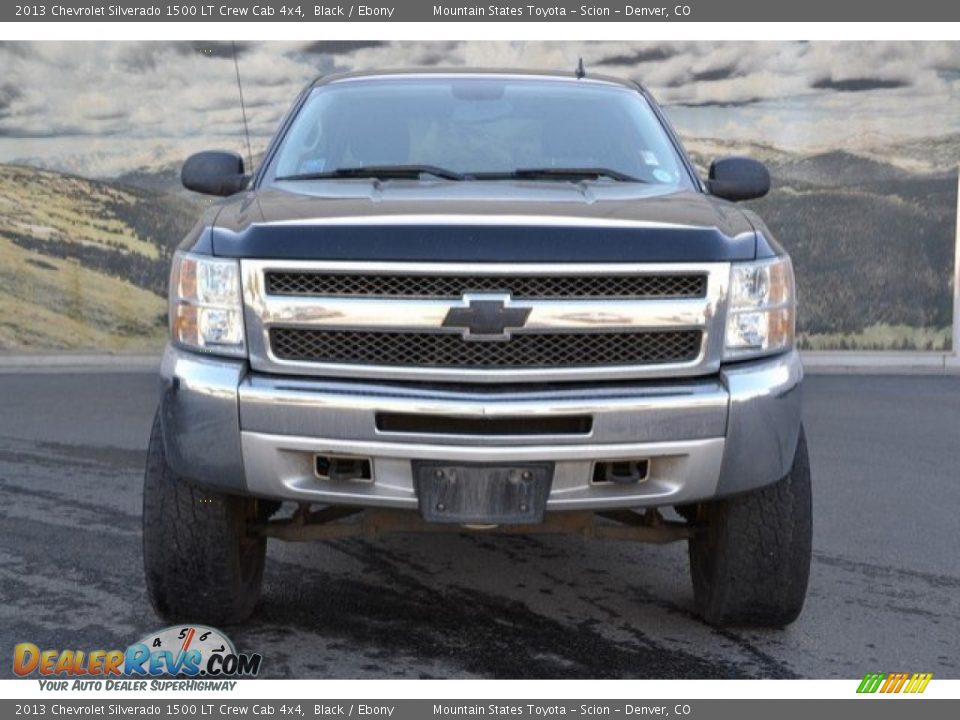 2013 Chevrolet Silverado 1500 LT Crew Cab 4x4 Black / Ebony Photo #2
