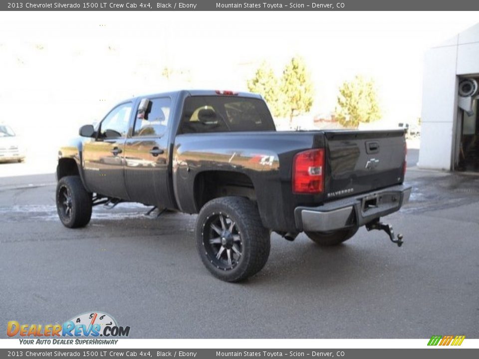 2013 Chevrolet Silverado 1500 LT Crew Cab 4x4 Black / Ebony Photo #5