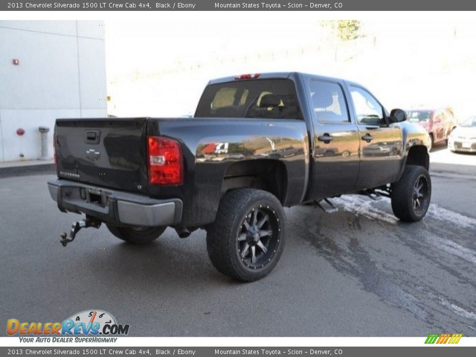 2013 Chevrolet Silverado 1500 LT Crew Cab 4x4 Black / Ebony Photo #7