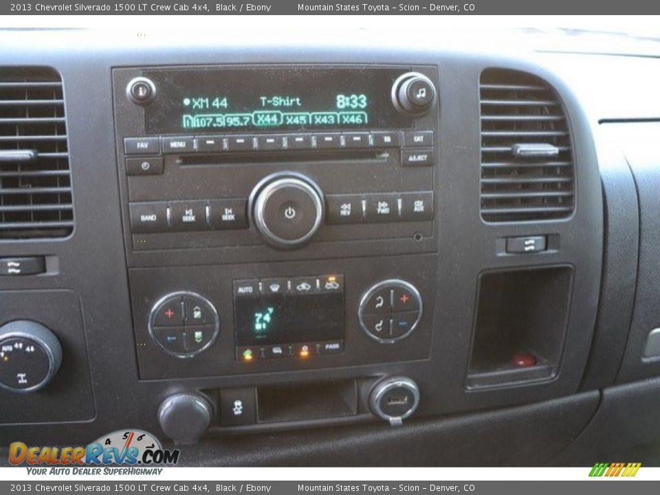 2013 Chevrolet Silverado 1500 LT Crew Cab 4x4 Black / Ebony Photo #9