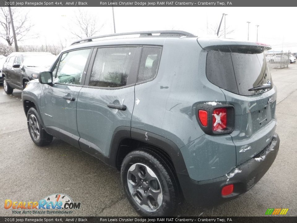 2018 Jeep Renegade Sport 4x4 Anvil / Black Photo #3