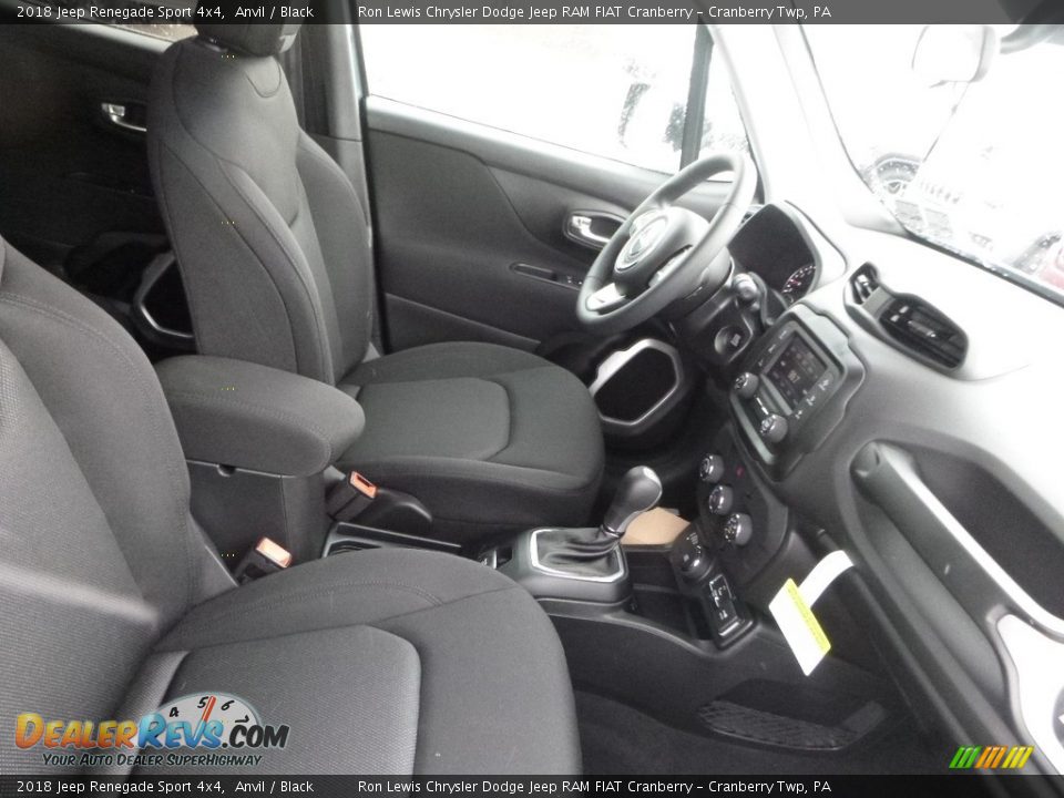 2018 Jeep Renegade Sport 4x4 Anvil / Black Photo #10