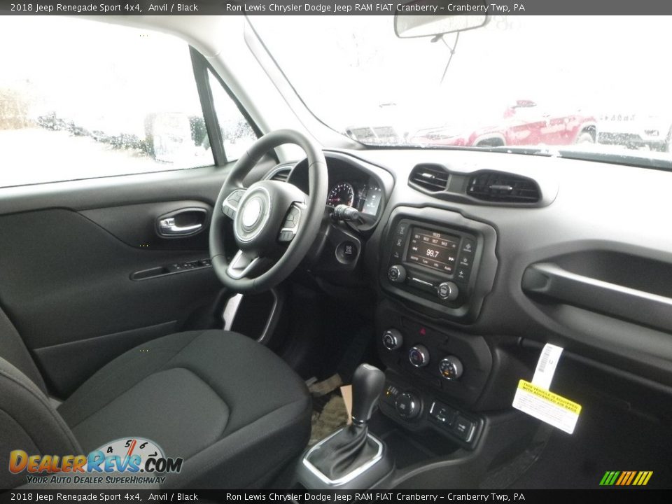 2018 Jeep Renegade Sport 4x4 Anvil / Black Photo #11