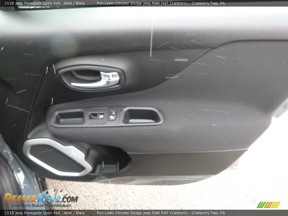 2018 Jeep Renegade Sport 4x4 Anvil / Black Photo #12