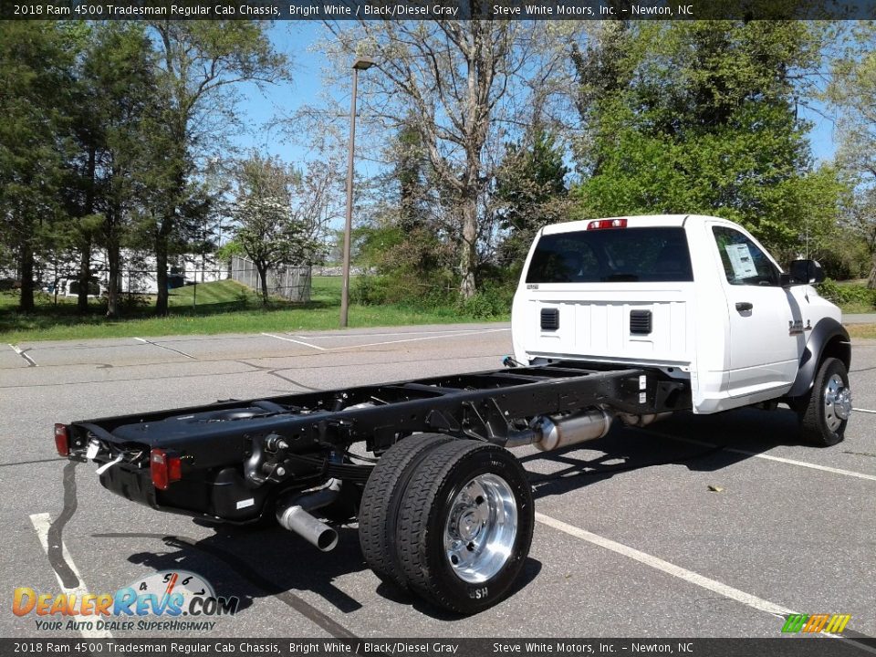 2018 Ram 4500 Tradesman Regular Cab Chassis Bright White / Black/Diesel Gray Photo #6
