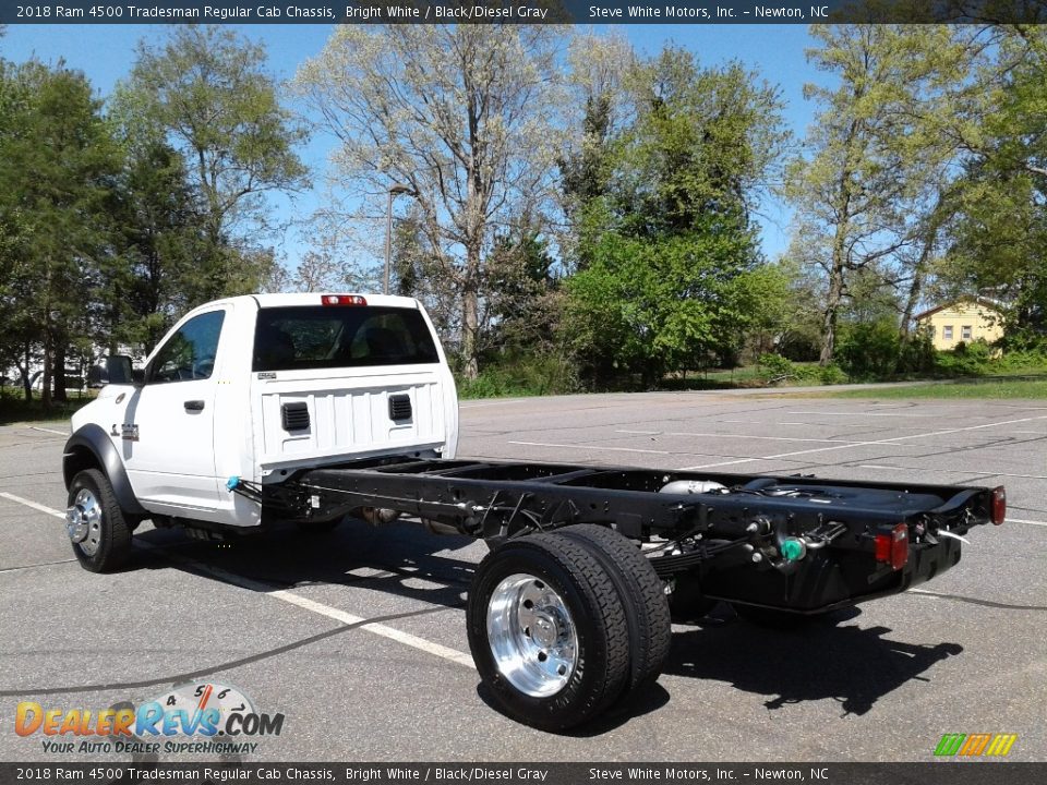2018 Ram 4500 Tradesman Regular Cab Chassis Bright White / Black/Diesel Gray Photo #8