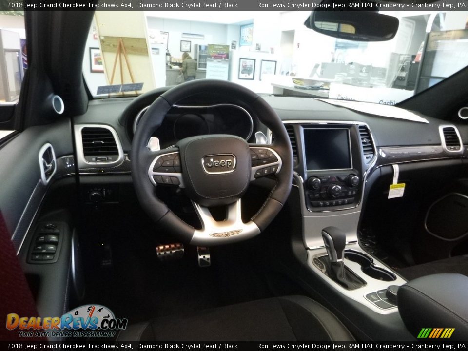 Dashboard of 2018 Jeep Grand Cherokee Trackhawk 4x4 Photo #12