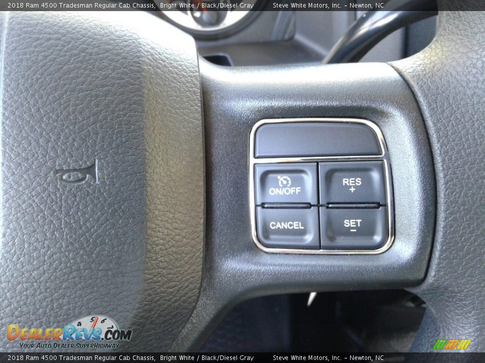 2018 Ram 4500 Tradesman Regular Cab Chassis Bright White / Black/Diesel Gray Photo #15