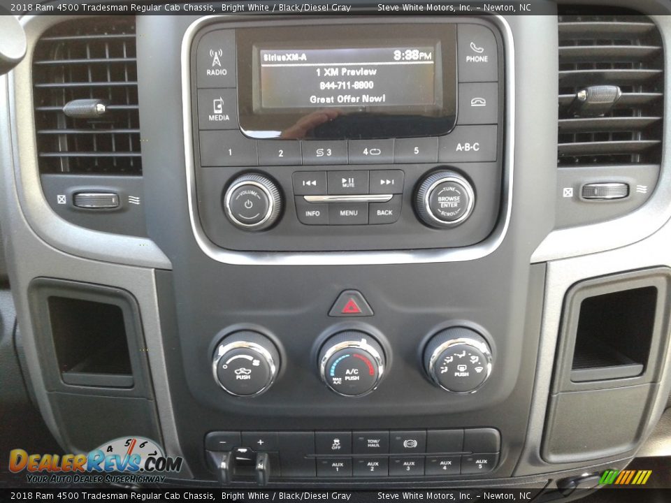 2018 Ram 4500 Tradesman Regular Cab Chassis Bright White / Black/Diesel Gray Photo #19