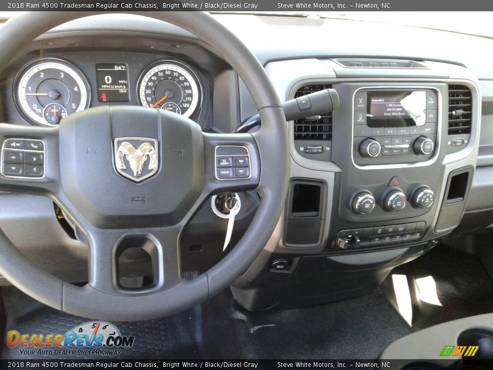 2018 Ram 4500 Tradesman Regular Cab Chassis Bright White / Black/Diesel Gray Photo #21