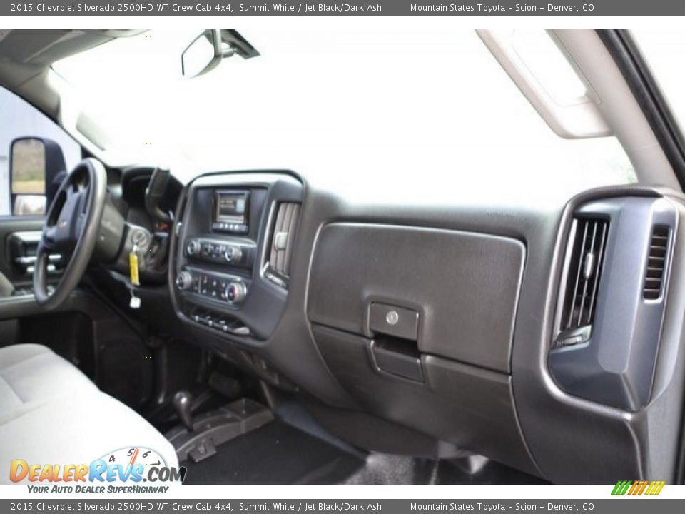 2015 Chevrolet Silverado 2500HD WT Crew Cab 4x4 Summit White / Jet Black/Dark Ash Photo #16