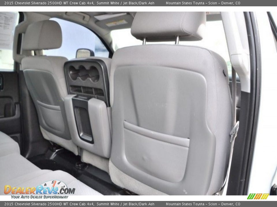 2015 Chevrolet Silverado 2500HD WT Crew Cab 4x4 Summit White / Jet Black/Dark Ash Photo #20