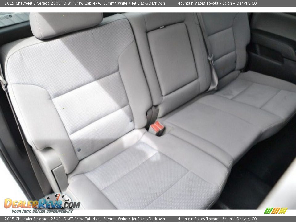 2015 Chevrolet Silverado 2500HD WT Crew Cab 4x4 Summit White / Jet Black/Dark Ash Photo #23