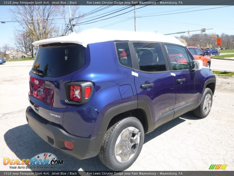 2018 Jeep Renegade Sport 4x4 Jetset Blue / Black Photo #5