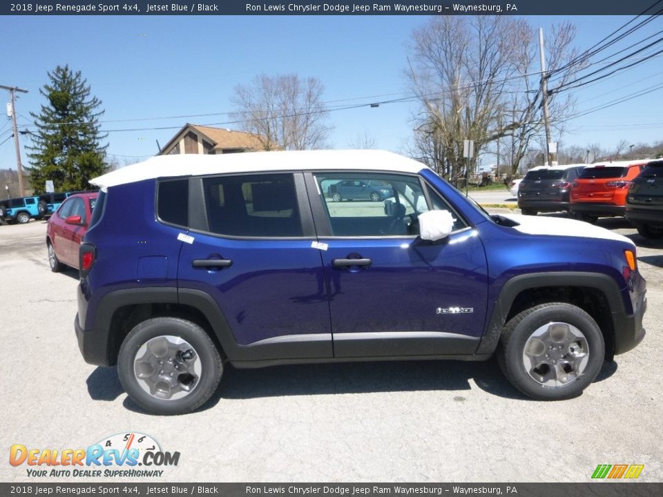 2018 Jeep Renegade Sport 4x4 Jetset Blue / Black Photo #6