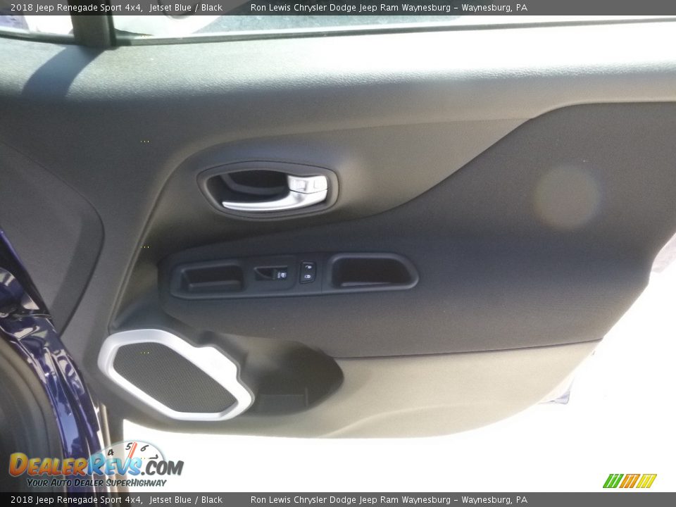 2018 Jeep Renegade Sport 4x4 Jetset Blue / Black Photo #10