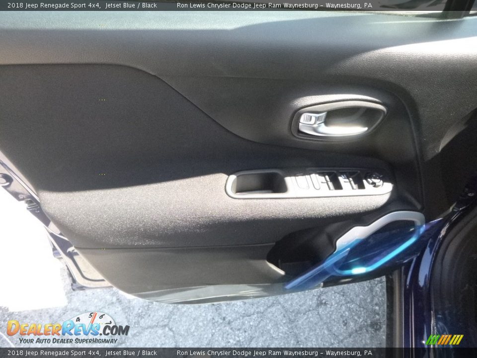 2018 Jeep Renegade Sport 4x4 Jetset Blue / Black Photo #12