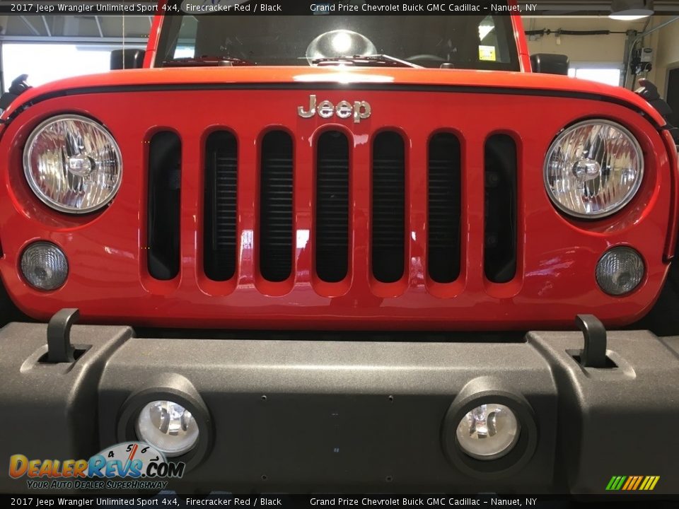 2017 Jeep Wrangler Unlimited Sport 4x4 Firecracker Red / Black Photo #9