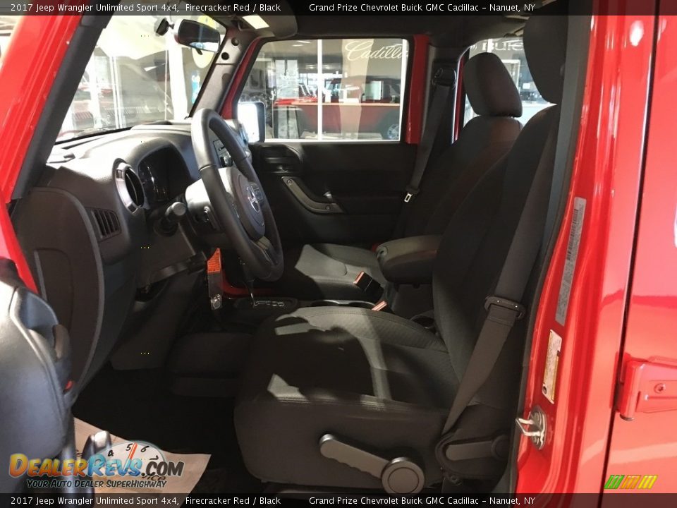 2017 Jeep Wrangler Unlimited Sport 4x4 Firecracker Red / Black Photo #11
