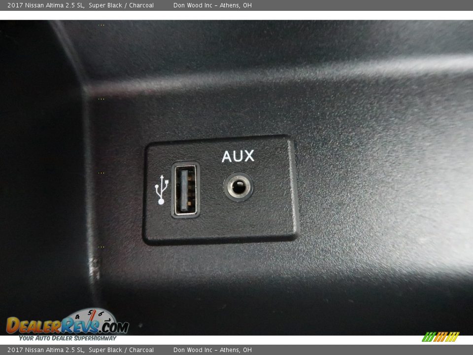 2017 Nissan Altima 2.5 SL Super Black / Charcoal Photo #5