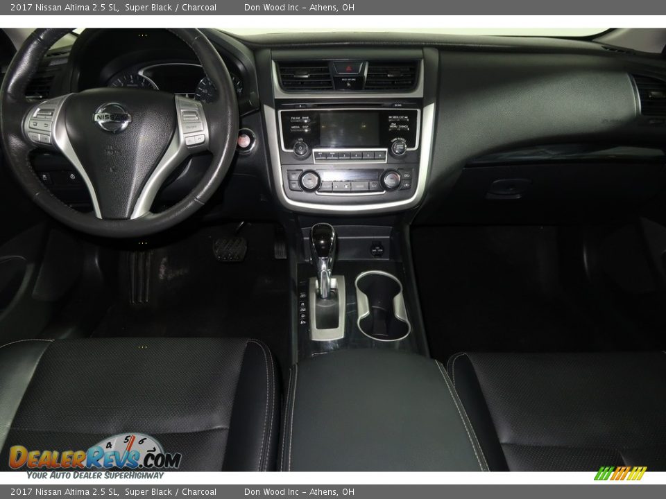 2017 Nissan Altima 2.5 SL Super Black / Charcoal Photo #17