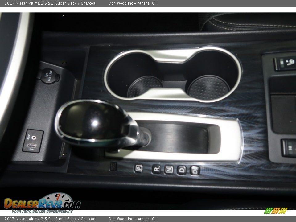 2017 Nissan Altima 2.5 SL Super Black / Charcoal Photo #21