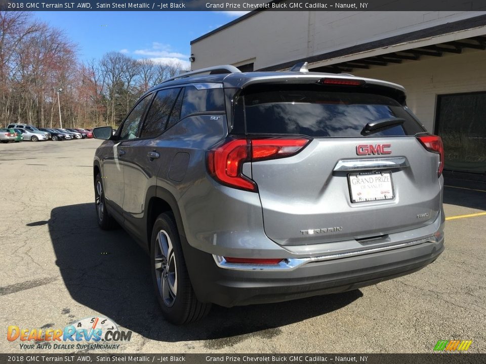 2018 GMC Terrain SLT AWD Satin Steel Metallic / ­Jet Black Photo #4