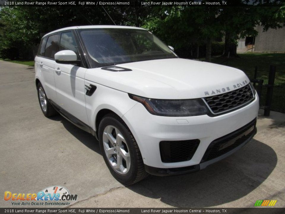 2018 Land Rover Range Rover Sport HSE Fuji White / Espresso/Almond Photo #2