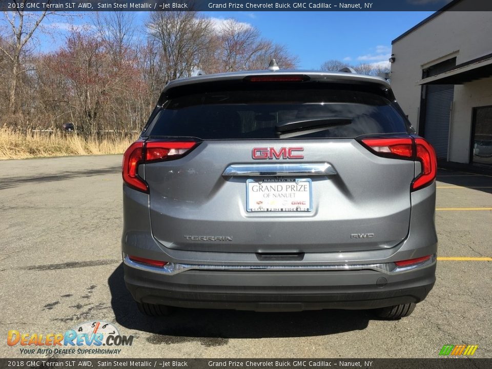 2018 GMC Terrain SLT AWD Satin Steel Metallic / ­Jet Black Photo #5