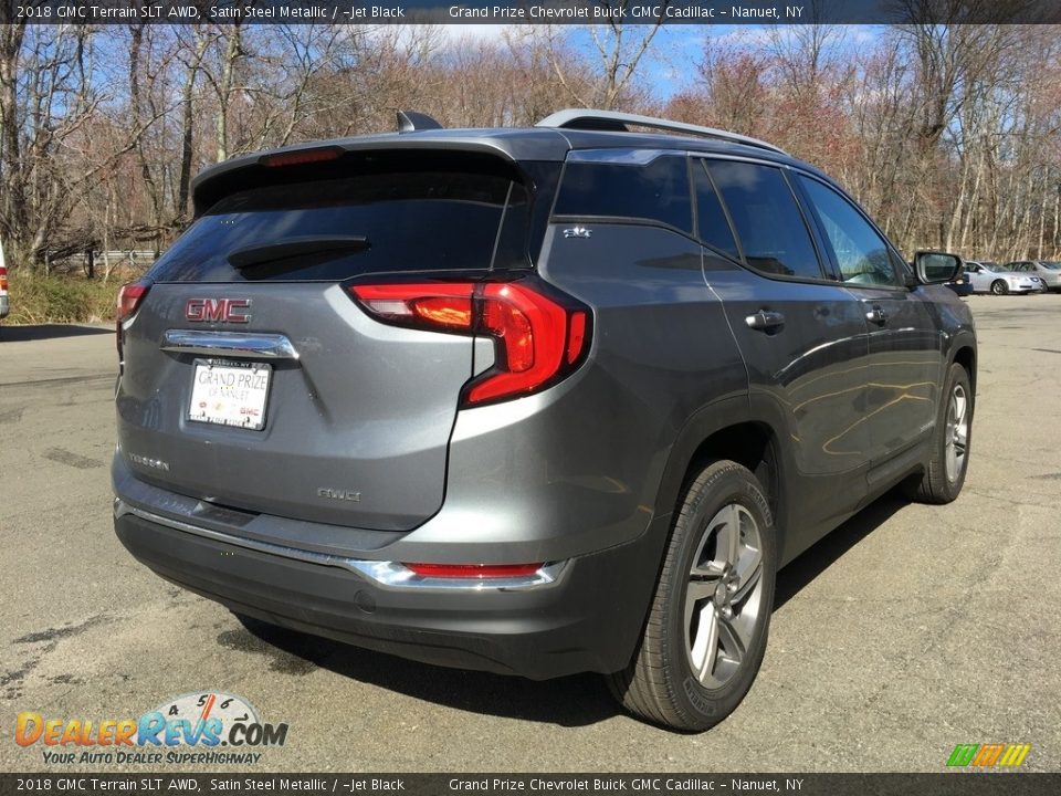 2018 GMC Terrain SLT AWD Satin Steel Metallic / ­Jet Black Photo #6