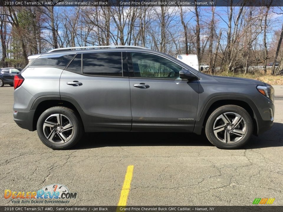 2018 GMC Terrain SLT AWD Satin Steel Metallic / ­Jet Black Photo #7