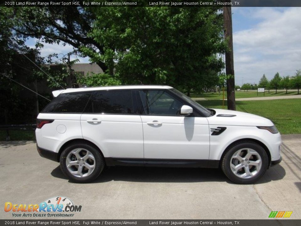 2018 Land Rover Range Rover Sport HSE Fuji White / Espresso/Almond Photo #6