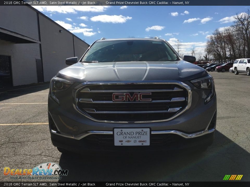 2018 GMC Terrain SLT AWD Satin Steel Metallic / ­Jet Black Photo #8