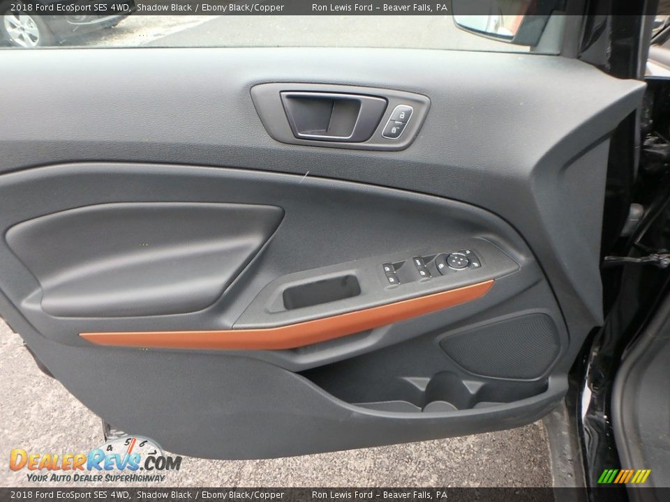 Door Panel of 2018 Ford EcoSport SES 4WD Photo #13