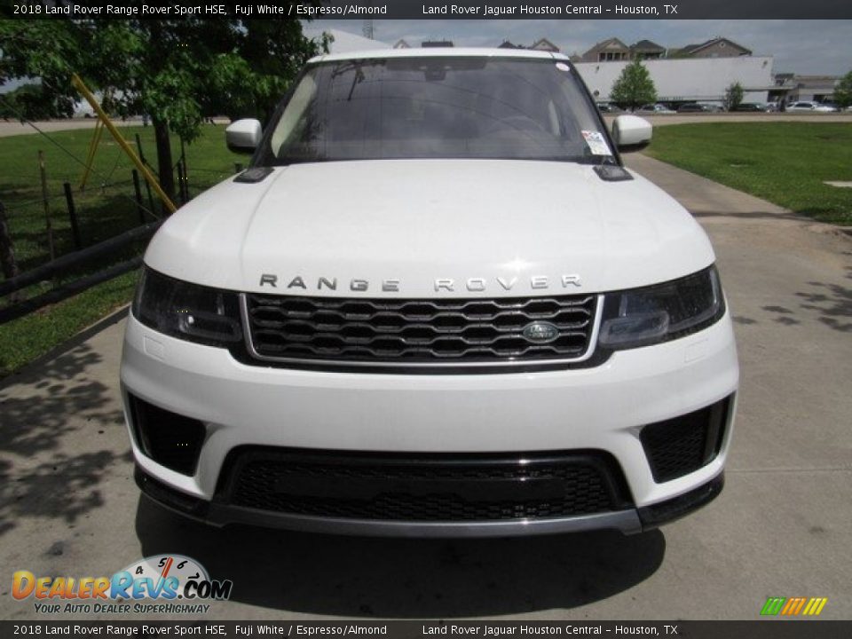 2018 Land Rover Range Rover Sport HSE Fuji White / Espresso/Almond Photo #9