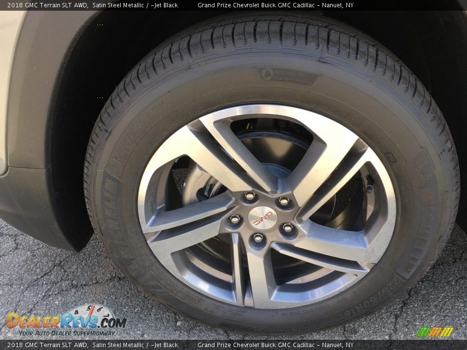 2018 GMC Terrain SLT AWD Satin Steel Metallic / ­Jet Black Photo #10