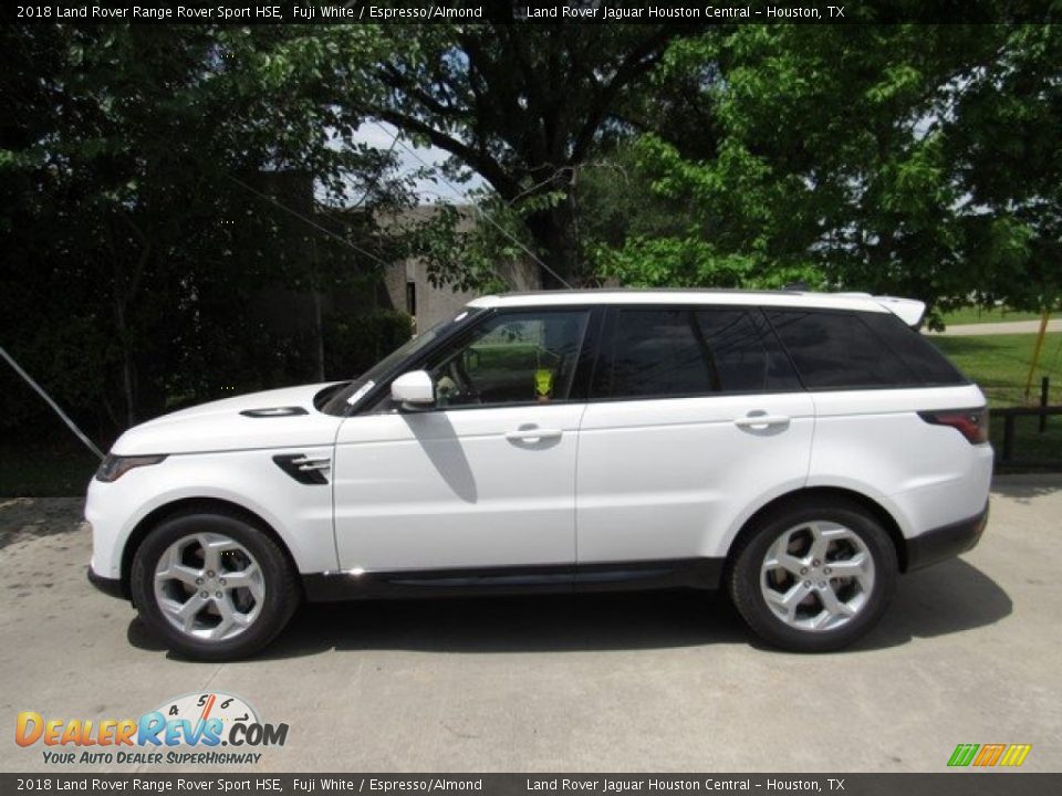 2018 Land Rover Range Rover Sport HSE Fuji White / Espresso/Almond Photo #11