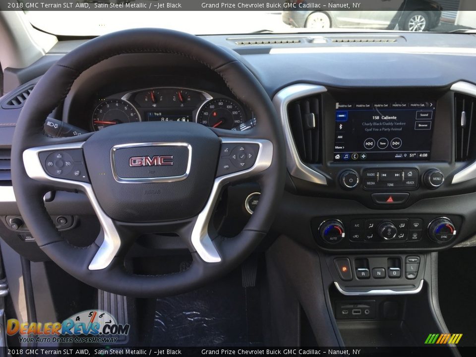 2018 GMC Terrain SLT AWD Satin Steel Metallic / ­Jet Black Photo #12