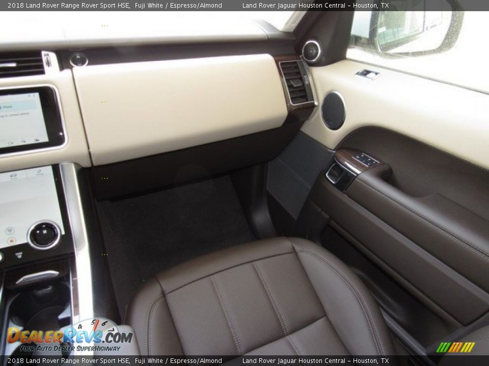 2018 Land Rover Range Rover Sport HSE Fuji White / Espresso/Almond Photo #15