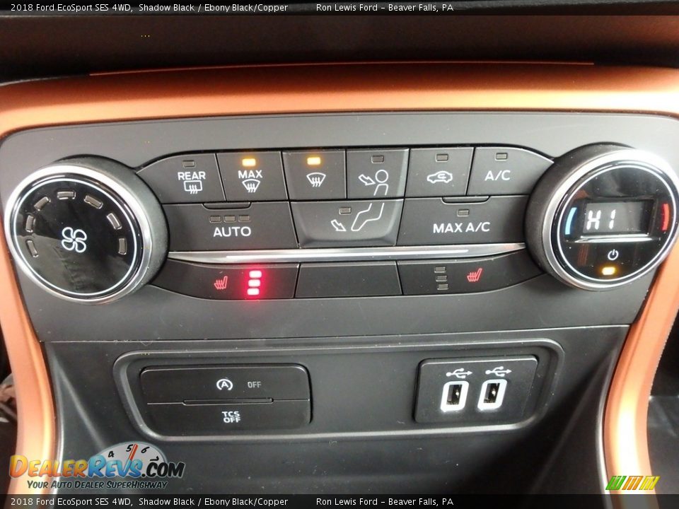 Controls of 2018 Ford EcoSport SES 4WD Photo #20