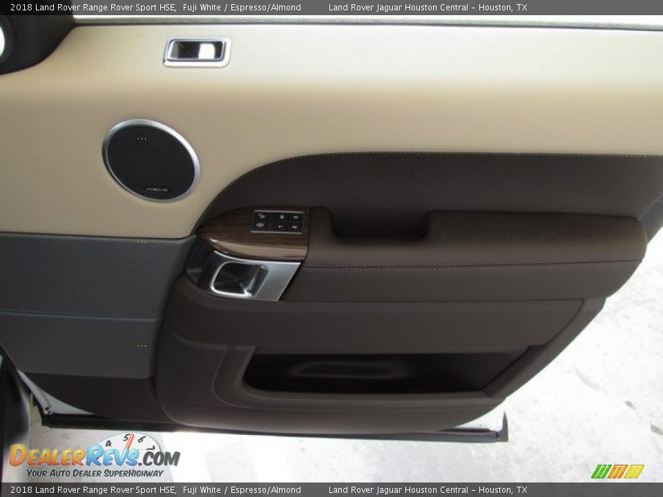 2018 Land Rover Range Rover Sport HSE Fuji White / Espresso/Almond Photo #21