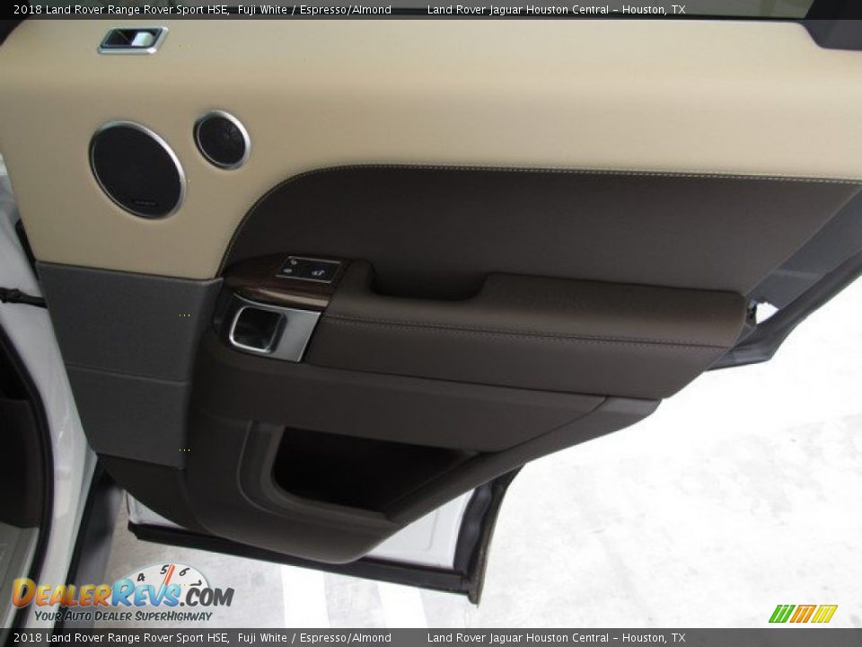 2018 Land Rover Range Rover Sport HSE Fuji White / Espresso/Almond Photo #22